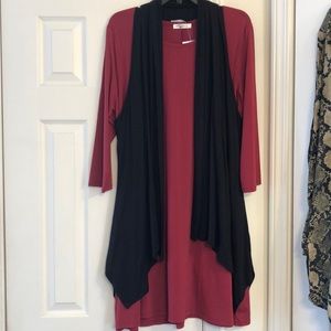 NWT Mountain Mamas Dress & Mountain Mamas Vest